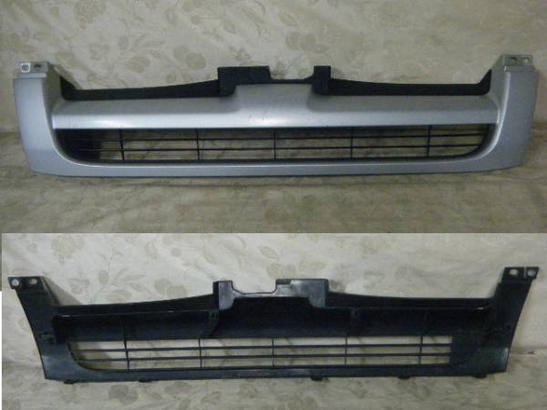 5935　即決　200系　ハイエース　標準　グリル　前期 シルバー