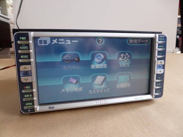 トヨタ純正 HDDナビ NHDT-W55 中古　良好