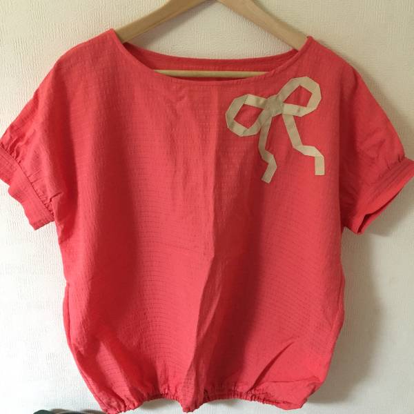 クチュールブローチ☆リボン付きチュニック38☆送料込