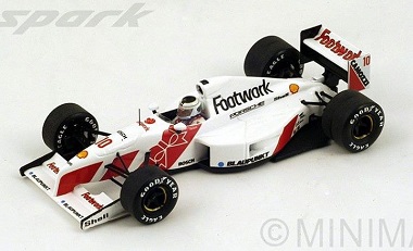 Spark1/43Footwork Porsche FA12 Canada GP'91 #10