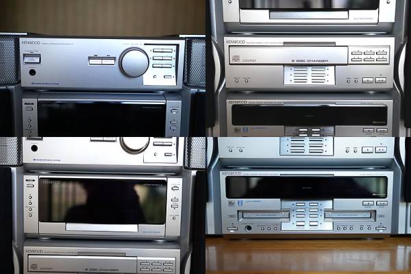 値下げ]KENWOOD 6CD/6MDコンポ NEW ALLORA XT-7MD