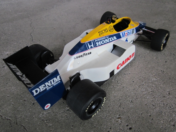 スタジオ27 1/20ウィリアムズ FW10 ホンダ K・ロズベルグ 完成品