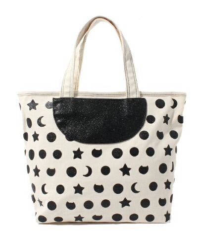 ツモリチサトグリッタートート白大