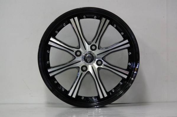 新品4本■ボルザーノバルト 5.5J-16 +48 4/100 ブラポリ