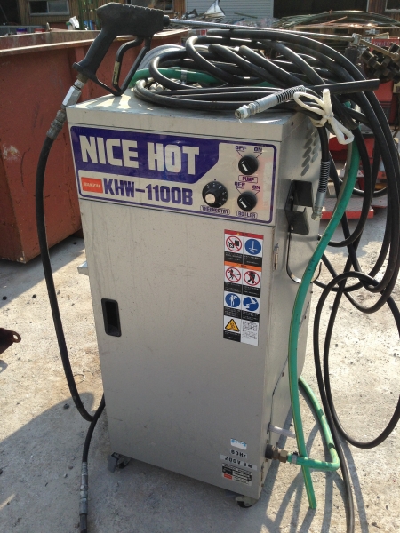 バンザイ 温水高圧洗浄機 NICEHOT KHW-1100 200V ナイスホット(高圧 