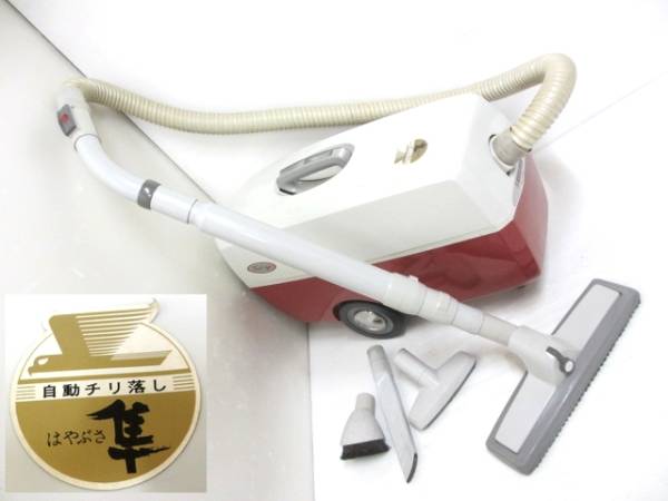 昭和レトロ 掃除機 MC-2100A ナショナル 動作品 必見！【昭和レトロ ナショナル掃除機 MC-2100A 箱付動作品】(掃除機