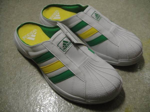 adidasアディダスクロッグサンダルSupershell白スニーカー(26.5cm)｜売買されたオークション情報、yahooの商品情報を ...