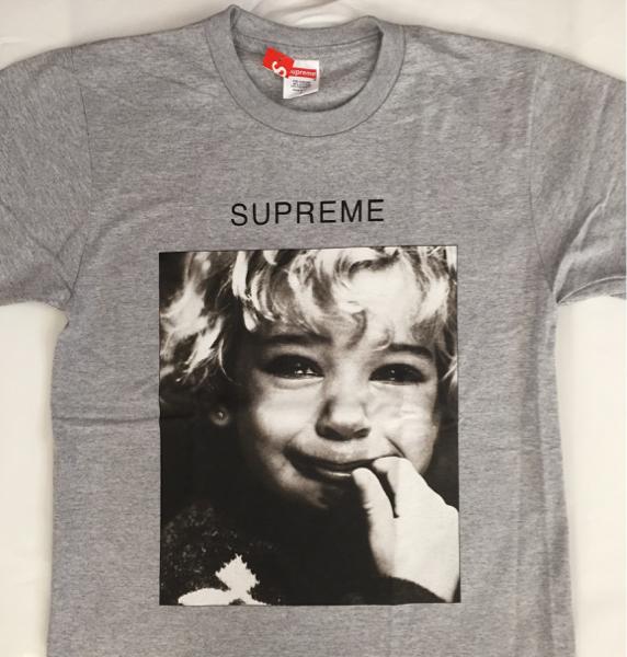 supreme 15AW Crybaby Tee グレー S Cry Tシャツ クライベイビー