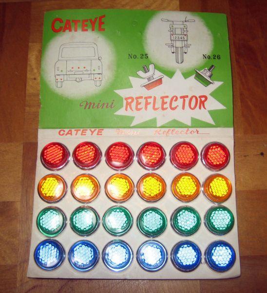 キャットアイ リフレクター CATEYE mini REFLECTOR 未使用 4色