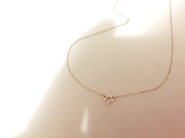 美品 4℃ K10ネックレス ピンクゴールド_2