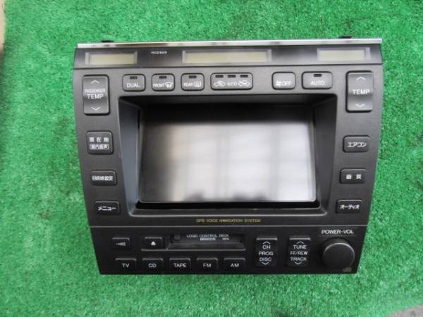 トヨタセルシオ 20前期 UCF20/21マルチモニターナビ 純正品 セルシオ