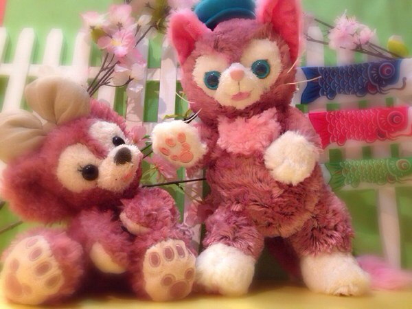 ちっちゃいジェラトーニ☆ぬいぐるみ☆染色ピンク☆全身フル可動