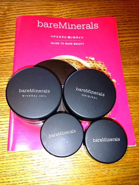 送料無料☆ベアミネラルファンデ☆ベール☆カラー4点セット