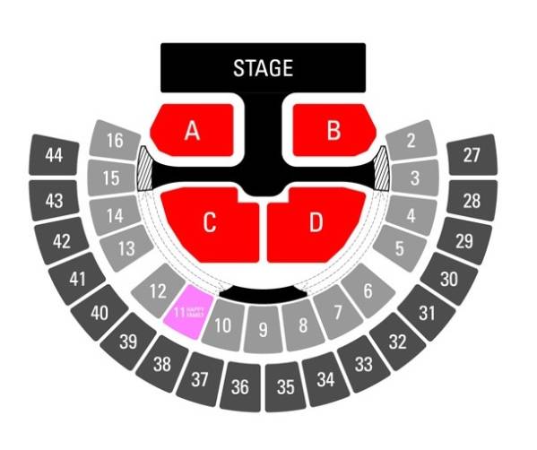 34区 2列★ 6/13 TVXQ 東方神起 SPECIAL LIVE TOUR 2枚(連番)