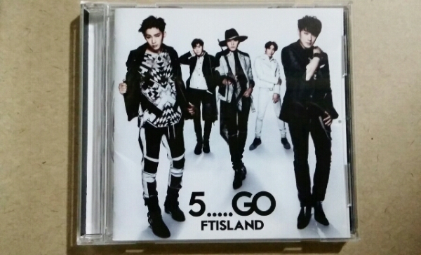 ■■FTISLAND■■『5.....GO』通常盤(初回プレス分)トレカ無■_1