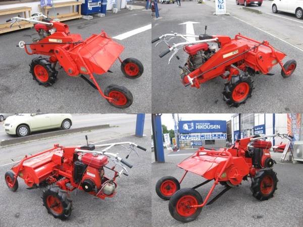 マメトラつる切ハンマーナイフモア蔓草刈機9馬力MH850E:HIKOUSEN(本体 