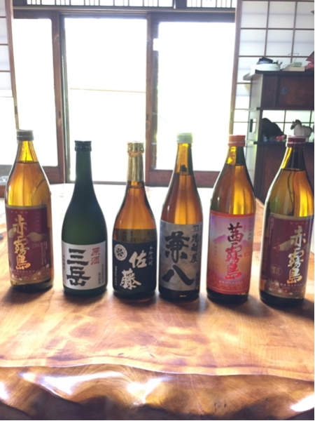 佐藤 黒 兼八 三岳 原酒 茜霧島 赤霧島 二本 送料1000円例外あり