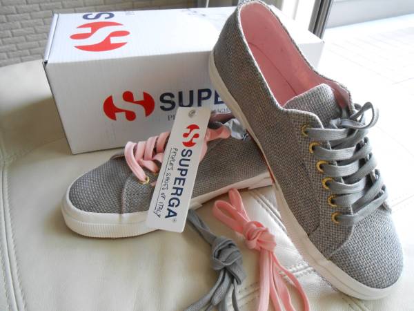 レオン記載 SUPERGA スペルガ新作スニーカ27.0新品②