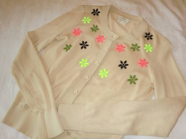 ケイト・スペード★Kate Spade★店頭完売★ビジューカーディガン