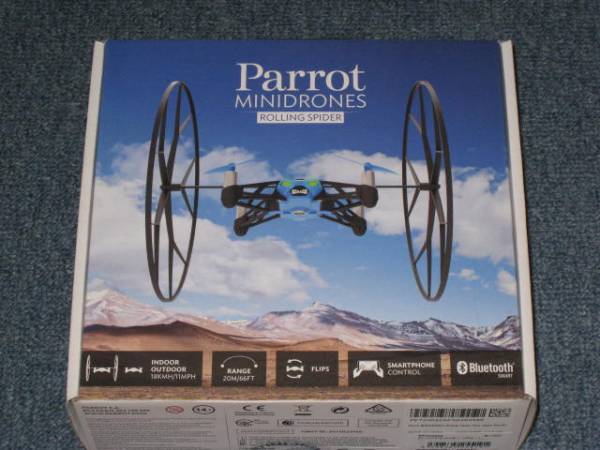 Parrot　ミニドローン　ローリングスパイダー　ブルー　新品