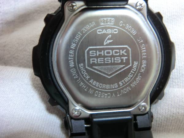 カシオ G Shock G 303b 3ajf M Spec G 300g 9ajfベルト交換 G Spike 売買されたオークション情報 Yahooの商品情報をアーカイブ公開 オークファン Aucfan Com