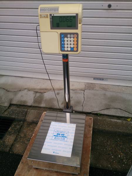 寺岡精工 電気抵抗線式はかり ＤＩ-10 デジコンポ 【中古品】