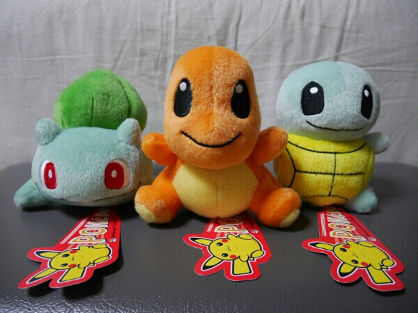 ポケモンセンター ポケドール フシギダネ ヒトカゲ ゼニガメ 