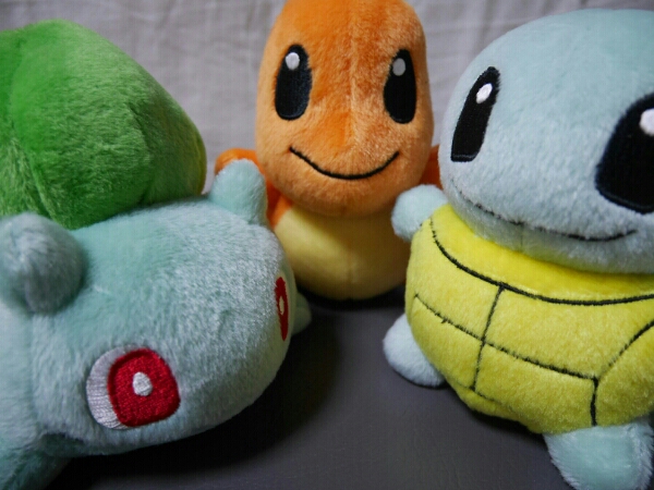ポケモンセンター ポケドール フシギダネ ヒトカゲ ゼニガメ 