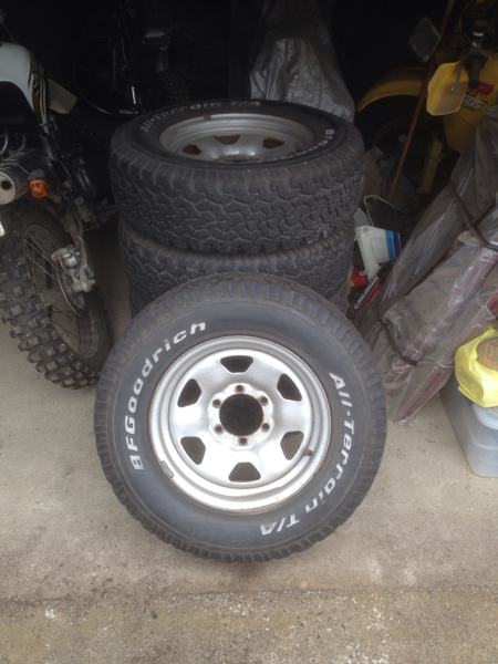 ランドクルーザー70 純正ホイール 5本 16インチ6J オフセット0