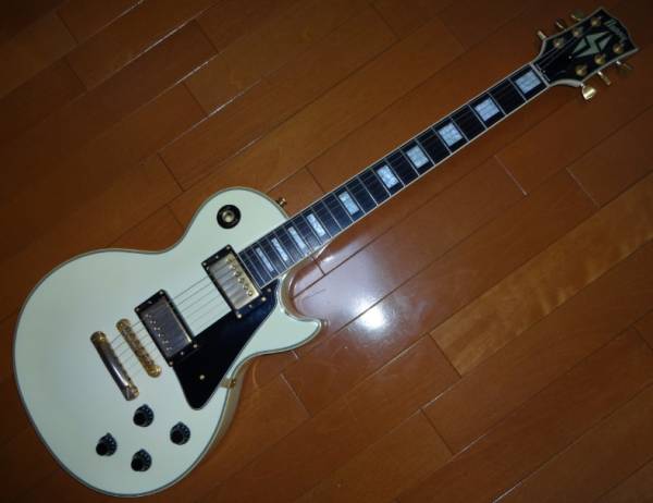 BURNY RLC-65or70 レスポールカスタム ホワイト 90年代(フェルナンデス 