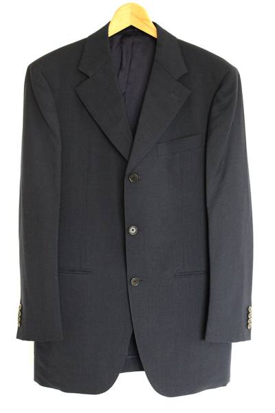 日本製！【ユナイテッドアローズ】スーツ★ネイビー/48 美品