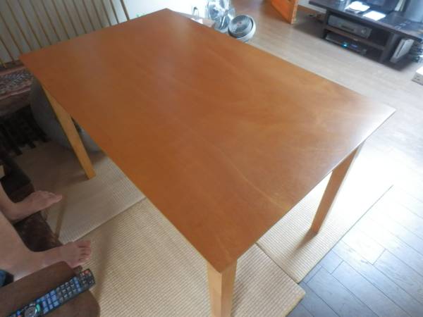 ダイニングテーブル120cm幅 CESENA チェリー (２ヶ月使用)_2