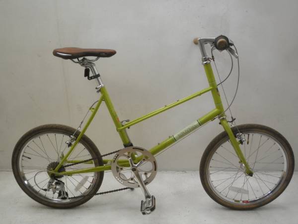 ブルーノ BRUNO ミニベロ 小径車 自転車 黄緑 R173(小径車（折り畳み 