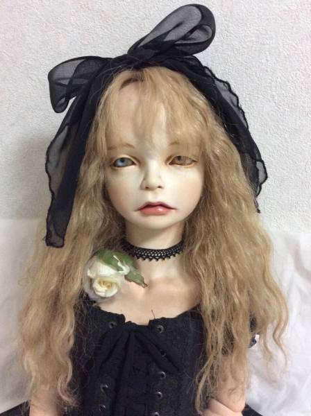 陽月 創作人形 双子 黒い子(ビスクドール)｜売買されたオークション