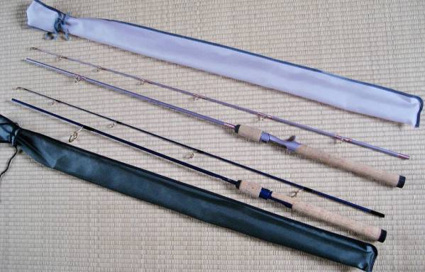 KEN Craft 2 ピース　【スピニング&ベイトロッド　セット】