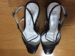 サンダル　黒　☆ミッシェルクラン☆　24㎝