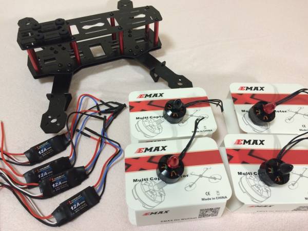 ☆　FPV250フレーム + 12A ESC + MT1806 2280KV セット　☆