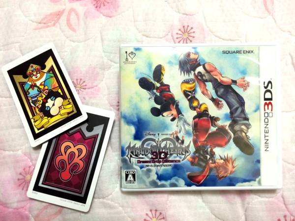 3DS*キングダムハーツ*ドリームドロップディスタンス*カード付