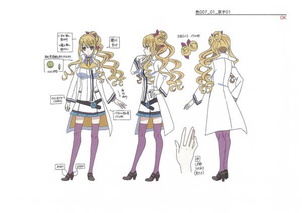 アニメ 東京レイヴンズ 制作用 設定資料(原画、設定資料集)｜売買され 