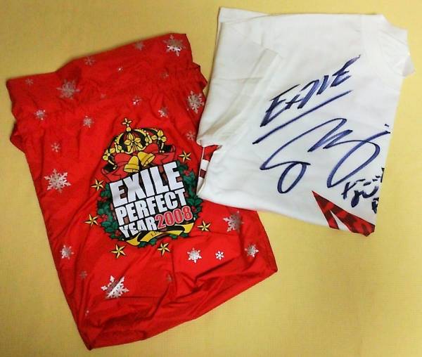 EXILE MAKIDAI（マキダイ）眞木大輔 直筆サイン入りTシャツ(EXILE