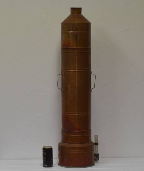 手芸用　銅製　染色用簡易蒸し器　ロケット型 □ 染色用 簡易蒸し器【銅製】ロケット型蒸し器 手工芸 □(ハンド