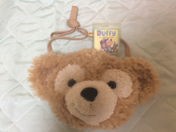 TDSダッフィー★フェイスポーチポシェット/未使用★ディズニー_1