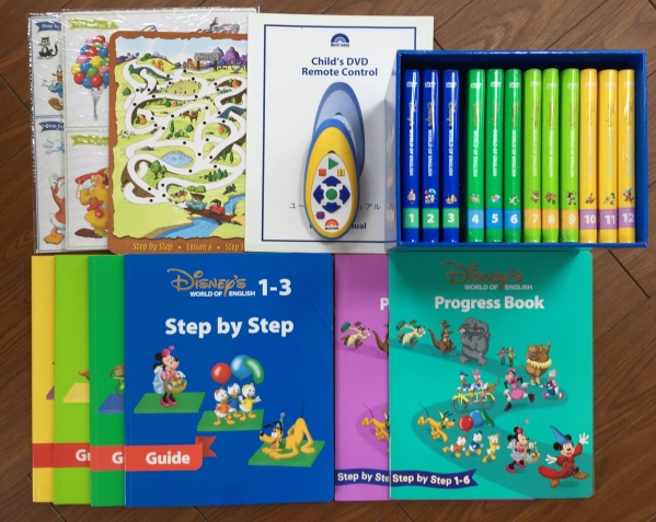 即決★ほぼ新品★DWE ディズニー英語 ステップバイステップ ステップバイステップの中古販売(ディズニー英語システムDWE)