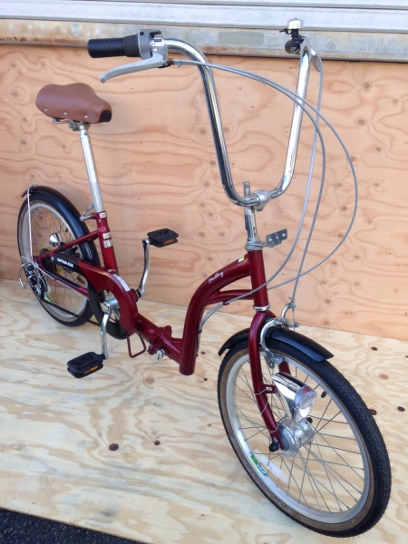 L【CAPTAIN STAG】20インチ 折り畳み自転車 6段変速 中古 【公式通販】
