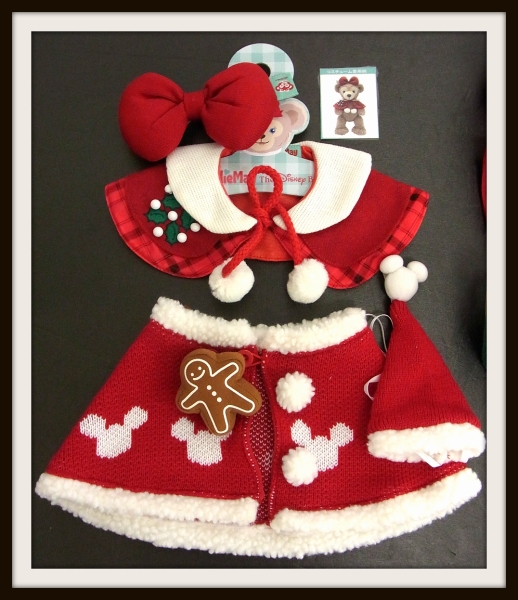 ダッフィー&メイ クリスマス★コスチュームセット/2010/9/け4-26