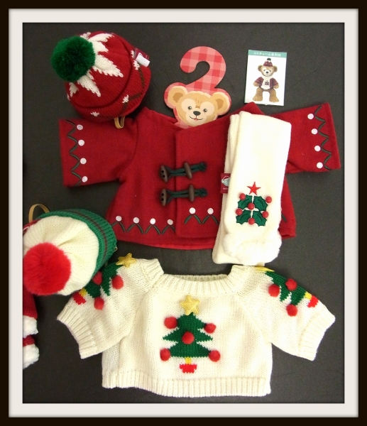 ダッフィー&メイ クリスマス★コスチュームセット/2010/9/け4-26