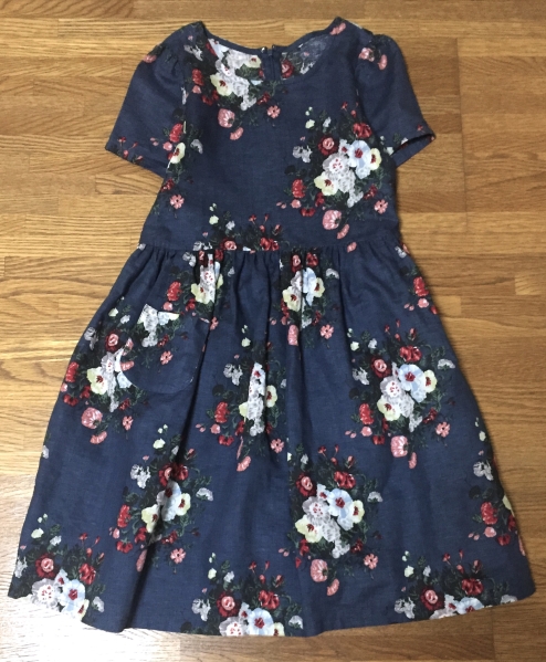 Sloeスロウ リネン混花柄ワンピース 綿麻カーテンhaco ワンピース 売買されたオークション情報 Yahooの商品情報をアーカイブ公開 オークファン Aucfan Com