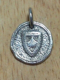 ageteアガット 貝殻柄ペンダントチャーム(検索)ネックレスピアス