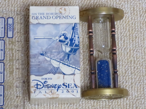 TDS　ディズニーシー　オープン時　砂時計　未使用品