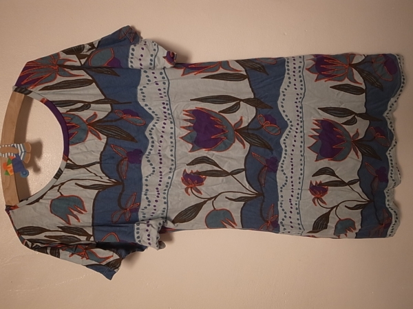 marimekkoワンピースS お花 夏らしい柄 マリメッコ marimekko